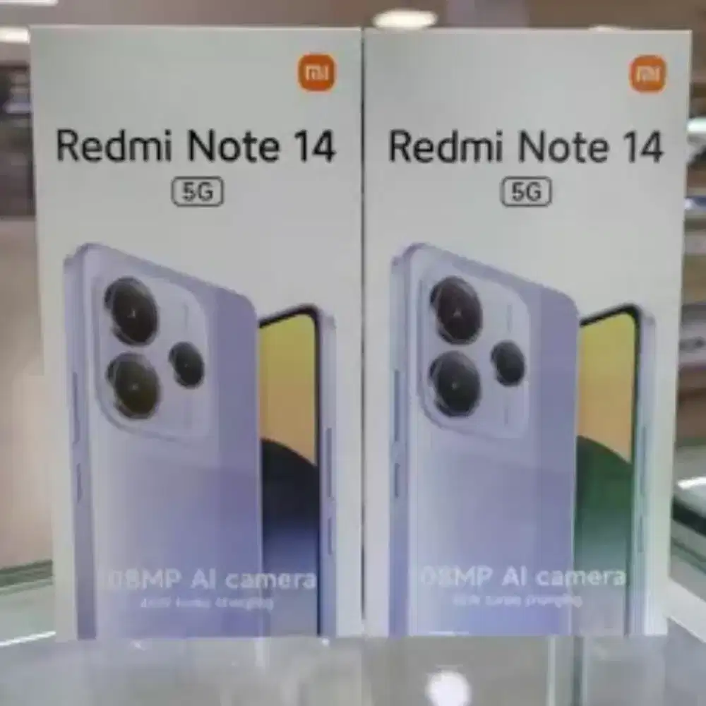 Xiaomi redmi note 14 5G 512gb ram 12gb dan8/256 resmi