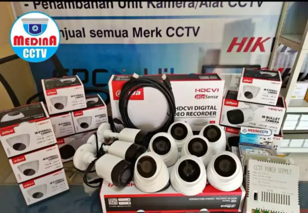 Cctv Analog 2Mp komplit Berikut Pasang