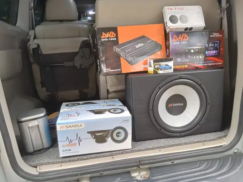 Paket lengkap audio mobil