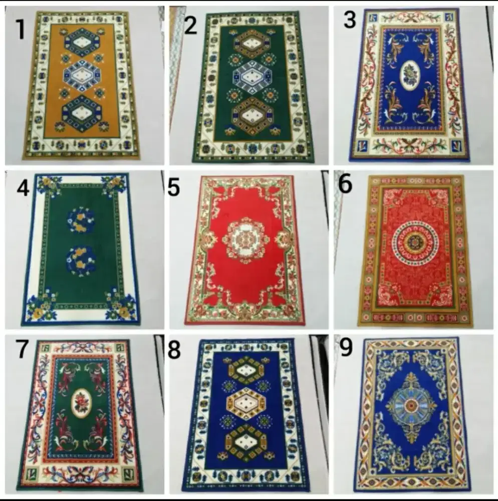 Karpet sajadah antislip 80x120