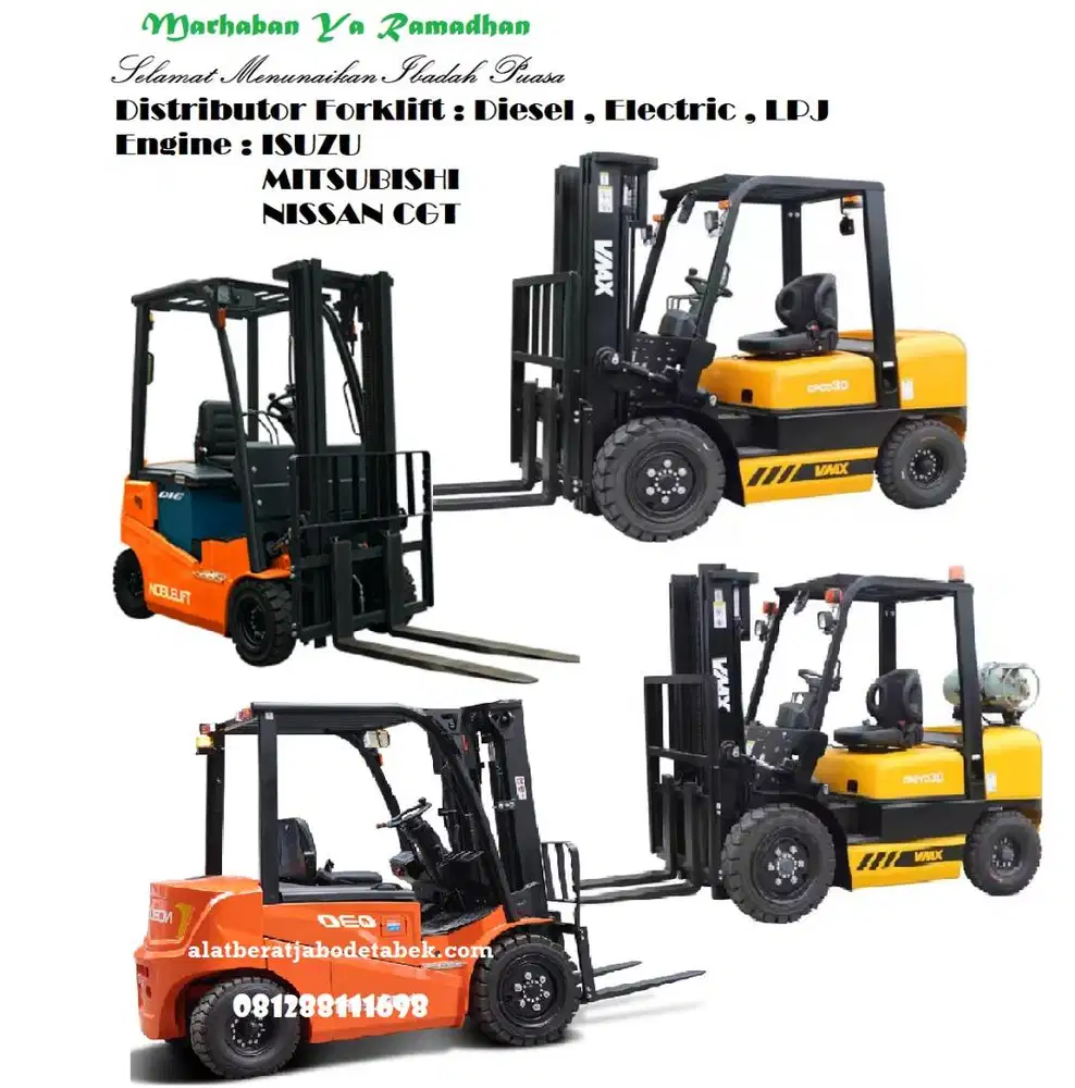 Forklift Electric Harga Promo Cuci Gudang