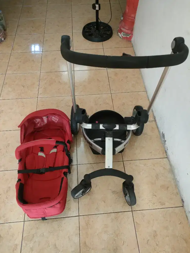 Stroller + car seat baby elle 360