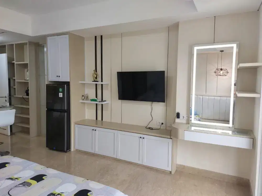 Backdrop tv, Meja rias, Perabot tempahan hpl