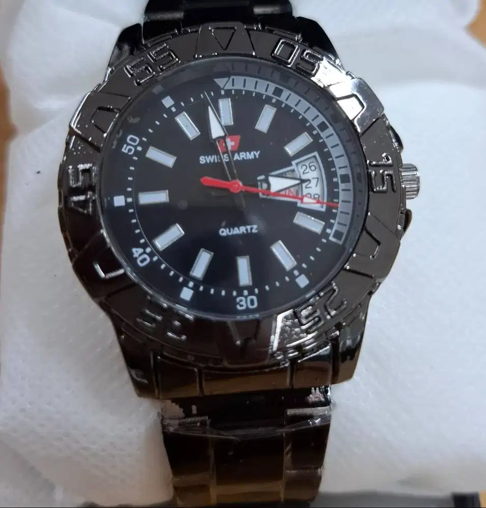 [NEW] JAM TANGAN PREMIUM SWISS ARMY QUARTZ