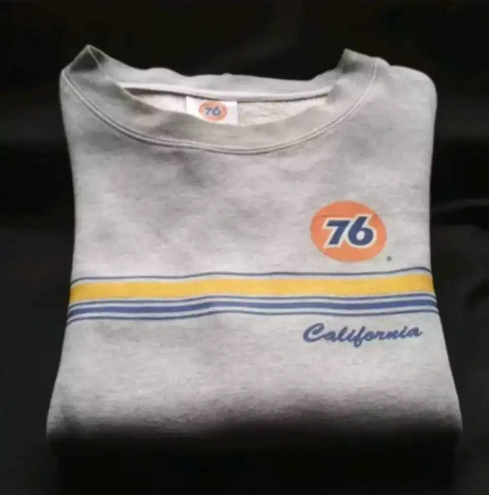 Sweater Crewneck Vintage Union 76 Oil Lubricants (Original)