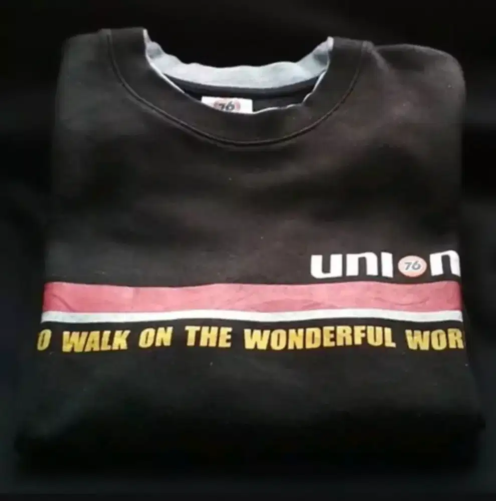 Sweater Crewneck Vintage Union 76 Oil Lubricants (Original)