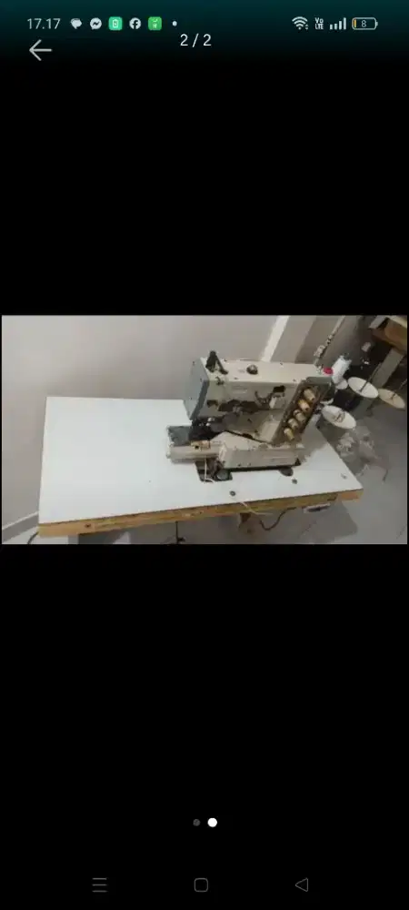 Mesin jahit  obras