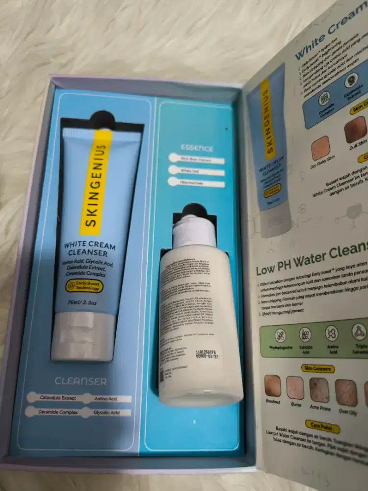 Hydra Skin Set Free Pouch Dan Box