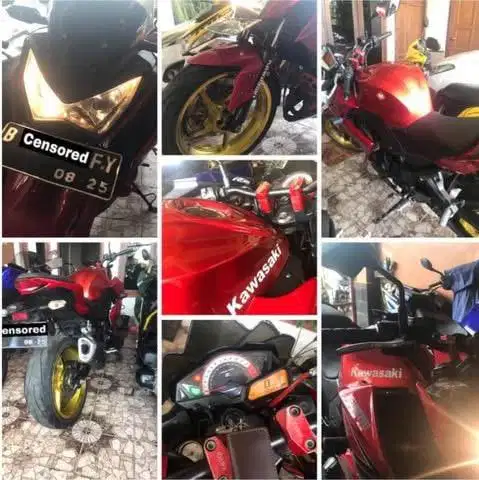 Kawasaki Z250 Tahun 2013