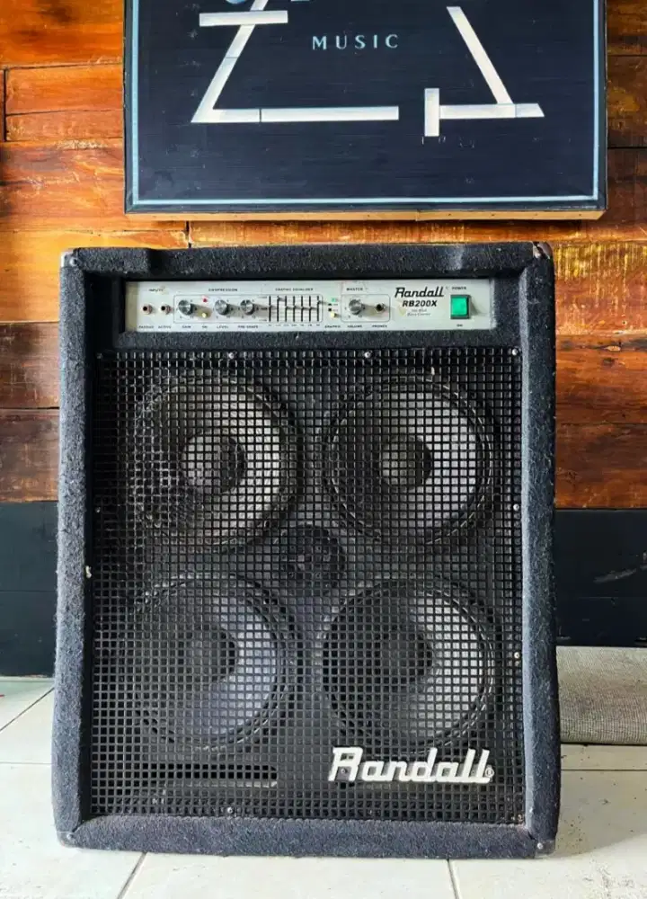 Head cabinet ampli gitar bass Randall rb200x