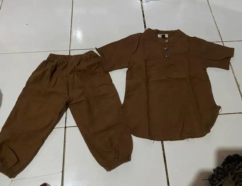 Stelan koko dan gamis anak