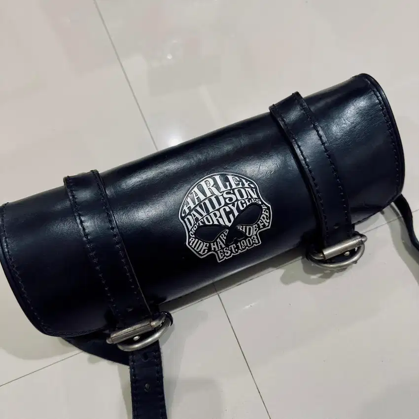 Murah Handlebar Bag Harley Davidson La Rose Design Madein USA