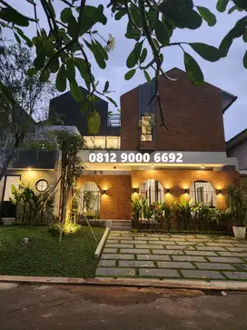 Rumah Bagus Estetik The Green BSD Serpong Tangerang dekat Tol Jakarta