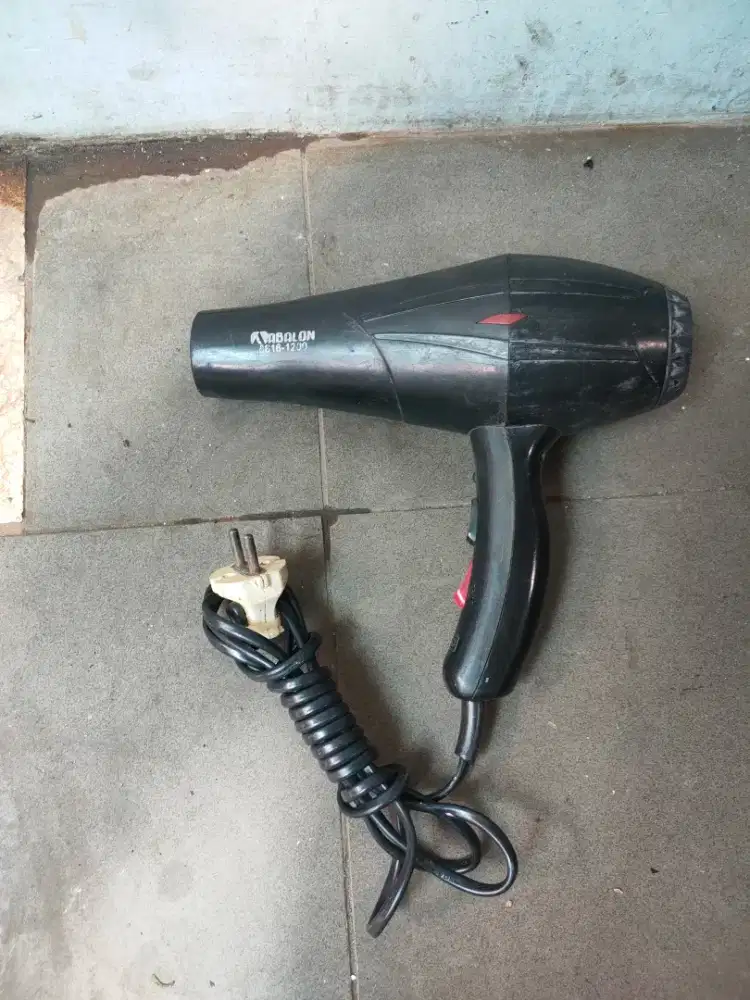 hair dryer abalon asli barang lama