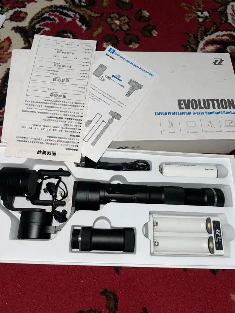 Zhiyun z1 Evolution 3 Axis handheld stabilizing gimbal for gopro