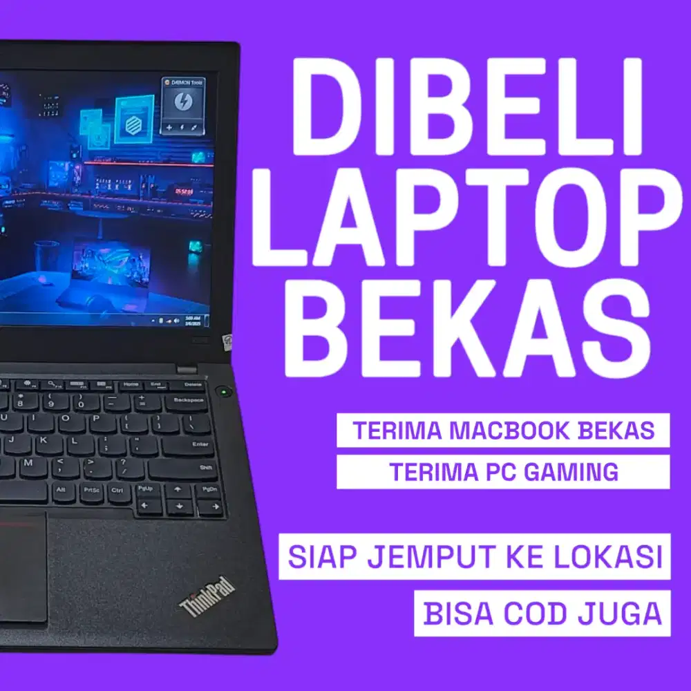 KAMI BELI LAPTOP BEKAS SEGAL MERK. TERIMA BELI LAPTOP & MACBOOK BEKAS