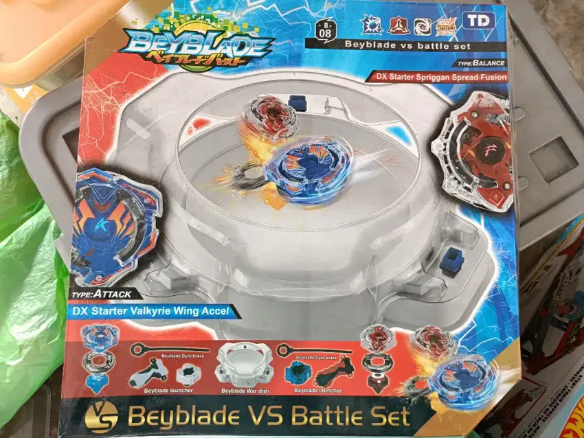 Dijual arena Beyblade bekas hanya sekali pakai