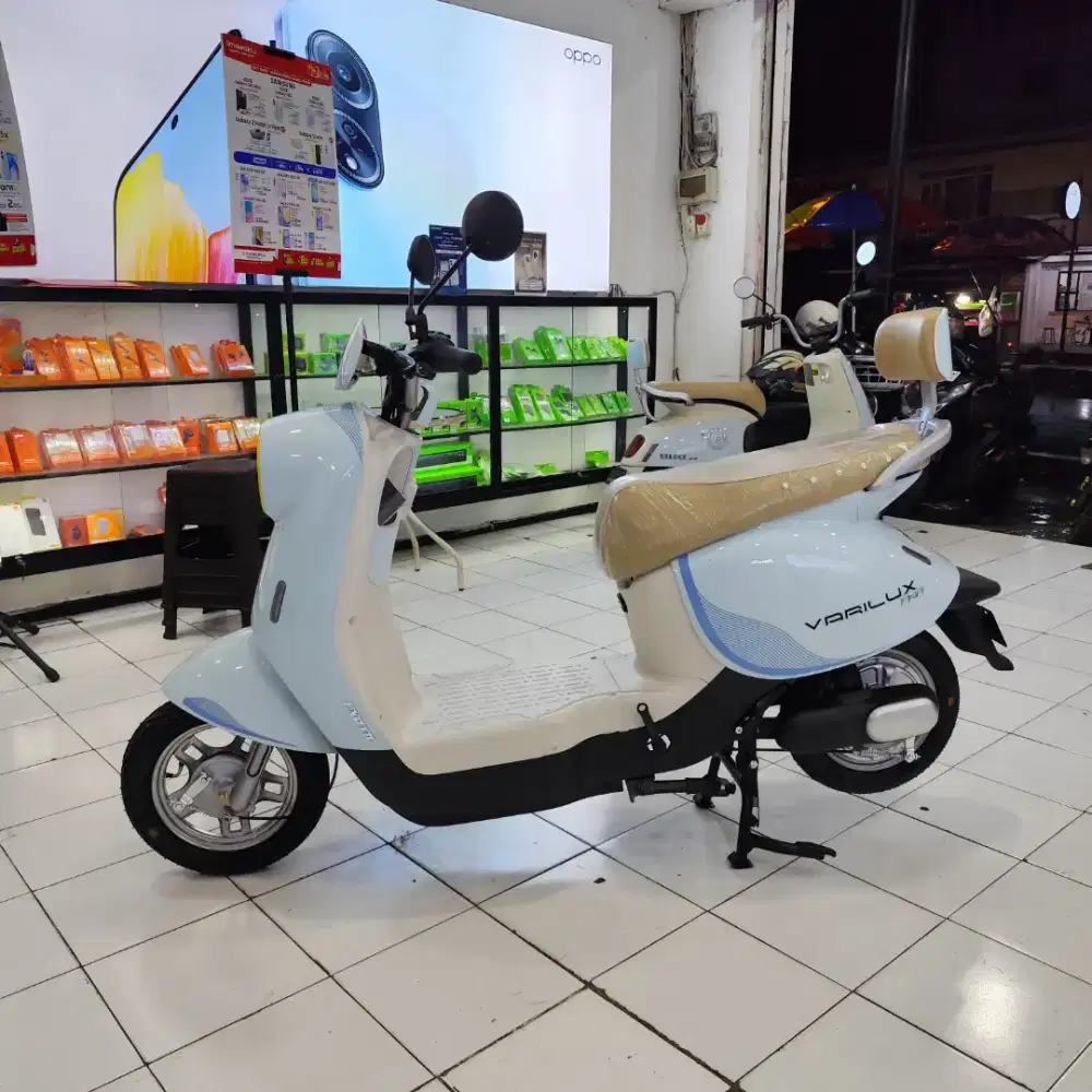 SEPEDA LISTRIK VARILUX PRO BIRU