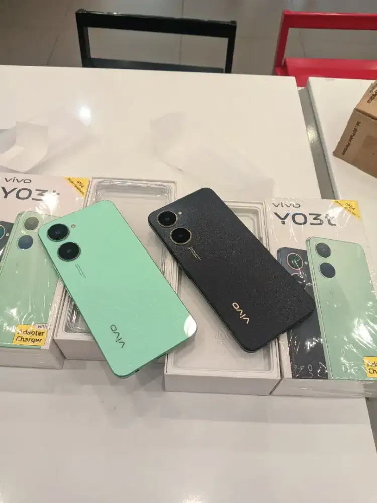 VIVO Y03T (Black & green)