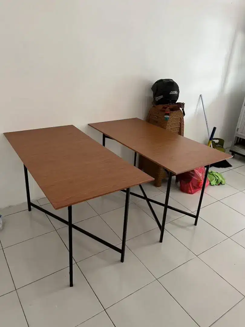Meja lipat 120x50x70/meja kantin/meja bazzar murah/meja warung bakso