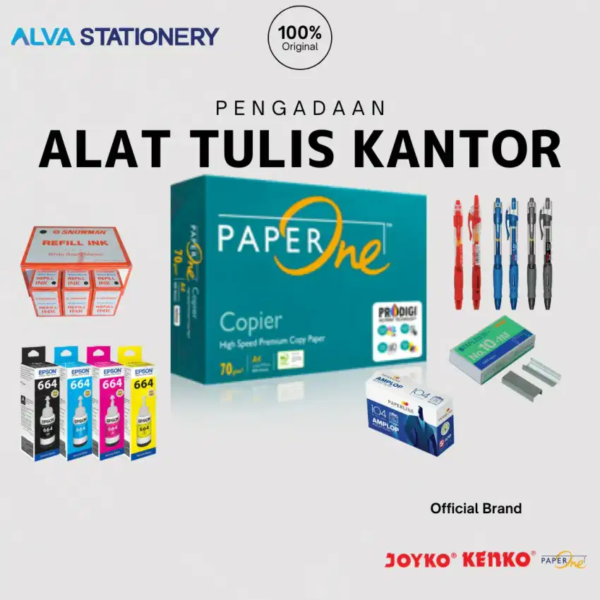 Jual Alat Tulis Kantor (ATK) Lengkap dan Murah