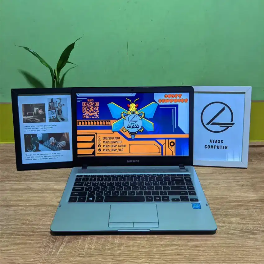 Laptop Samsung intel N3865 ram 8GB DDR4 SSD 256GB not Asus Acer MSI hp