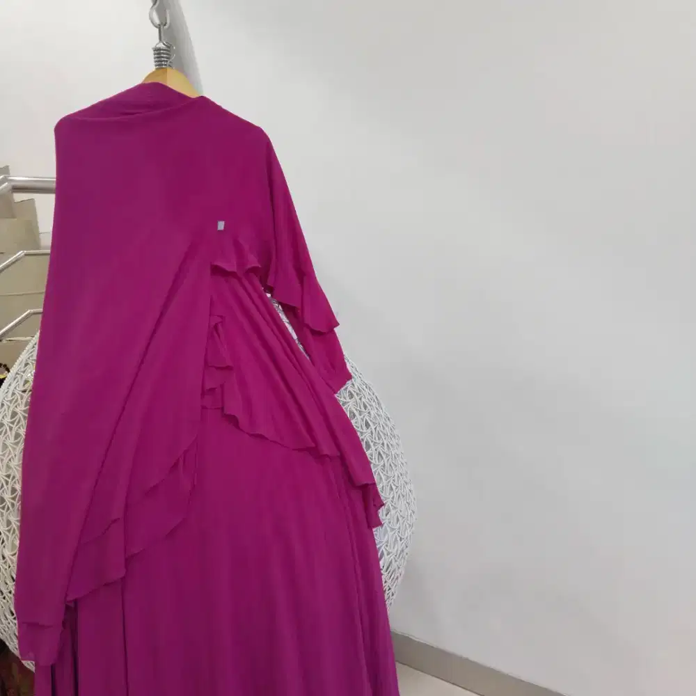 Set baju khimar merk baju fuku