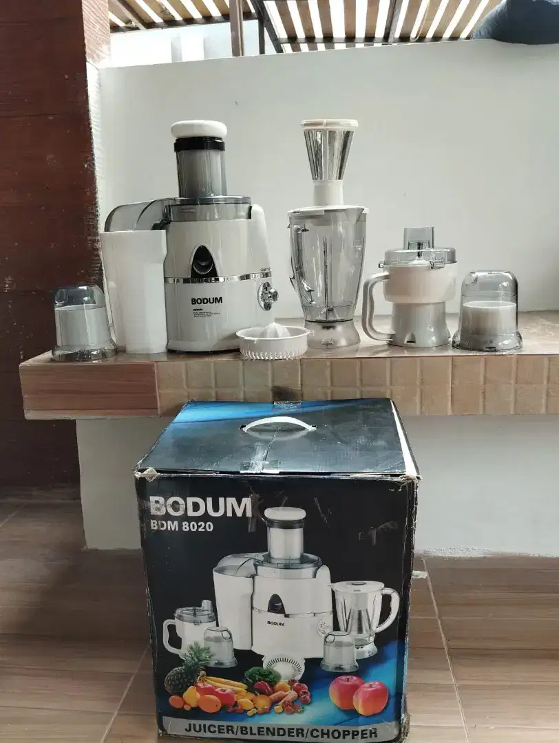 Bodum 8020 juicer,blender,Chopper 4in1