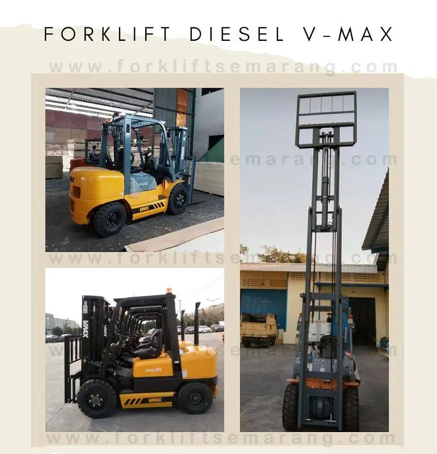 Forklift Baru Diesel Mesin Isuzu Jepang 3 Ton