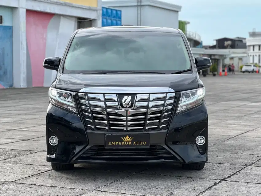 Toyota Alphard 2.4 G ATPM Automatic Bensin 2015 Warna Hitam