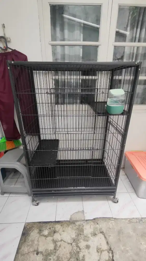 Kandang Kucing Besi Premium