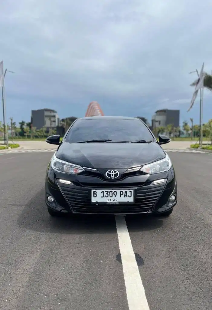 tdp 5 jt km 70 rb Toyota Vios G AT 2019 hitam