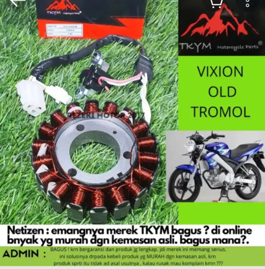 sepull spul assy set motor Yamaha Vixion, jupiter