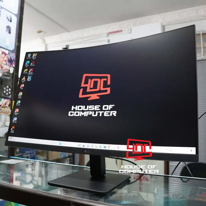 MONITOR LG 32 INCH 32MR50C CURVE AMD FREESYNC 100HZ FULL HD 1080P VA