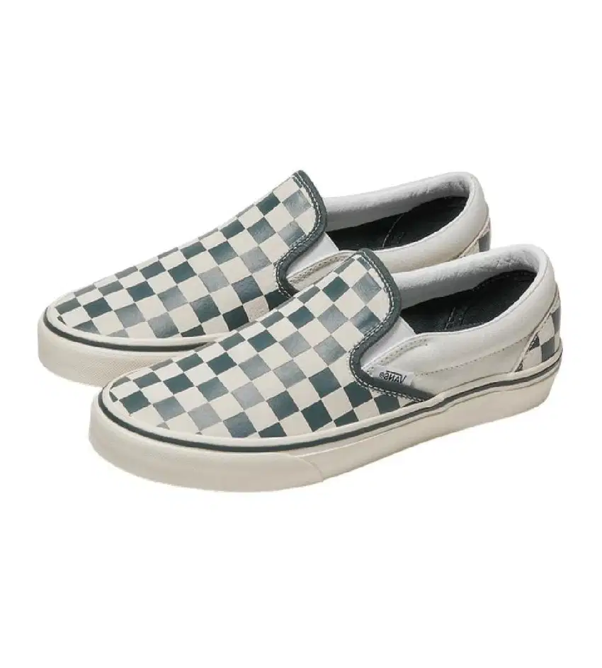 SEPATU VANS CHECKERBOARD TRUE GREEN SIZE 39