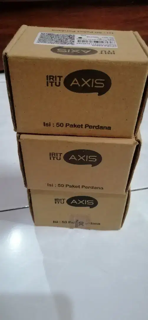 kartu perdana axis