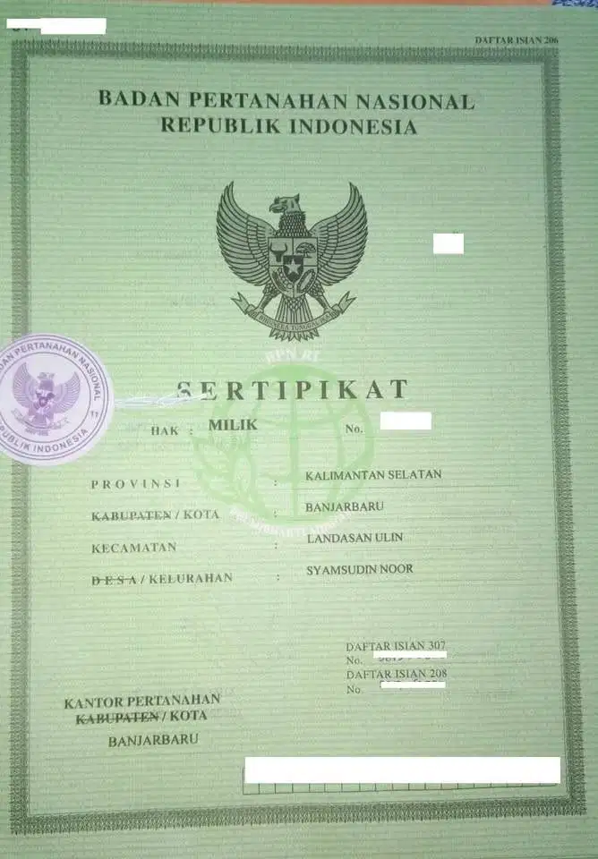 Tanah 550m2, lokasi dekat akses pintu masuk bandara baru