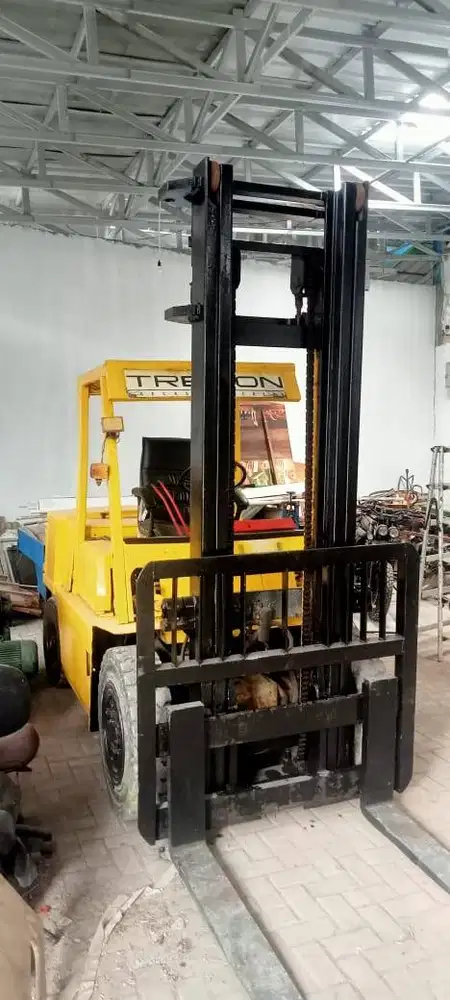 forklift forklip diesel solar 3,5 ton , bisa 4 meter tinggi