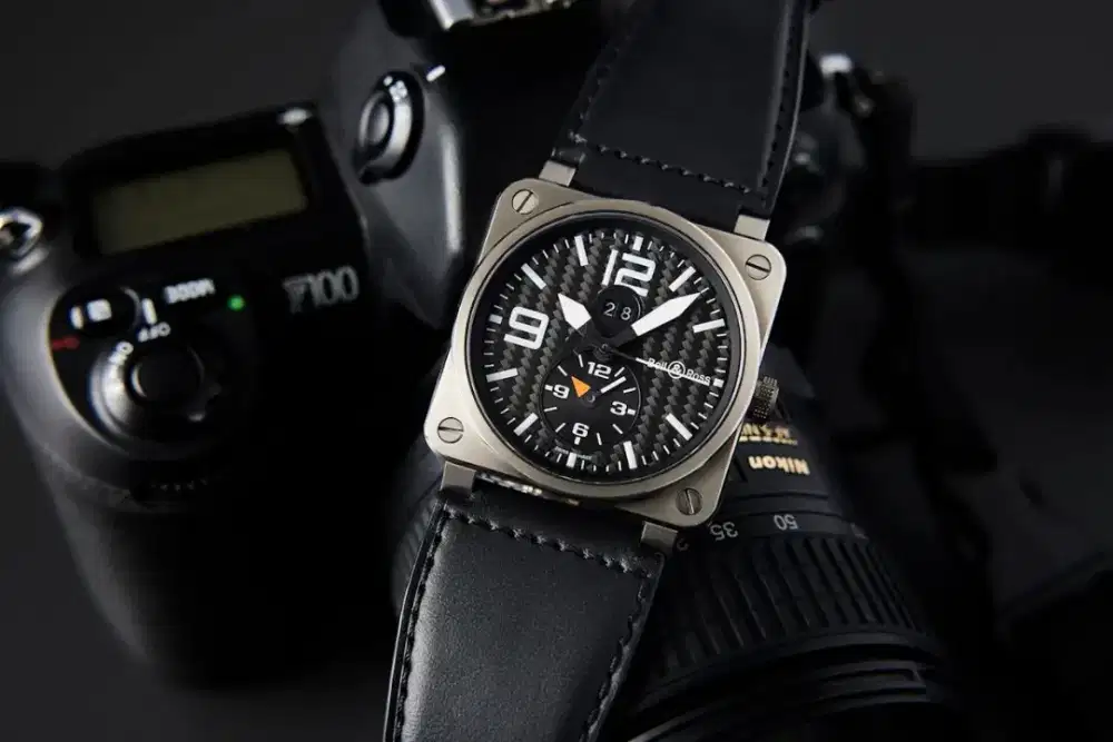 Bell & Ross - BR03-51 GMT Titanium with Carbon Dial 42 mm