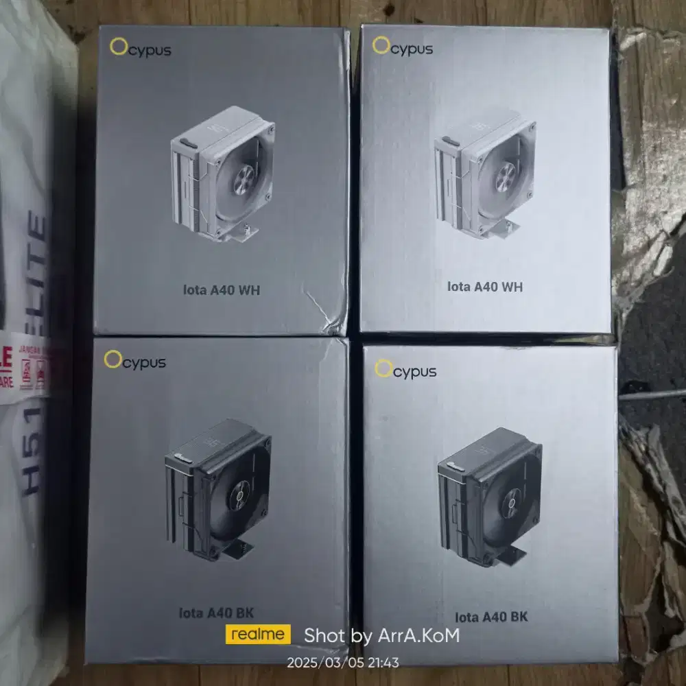 .:: CPU COOLER OCYPUS IOTA A40 NON ARGB SUPP LGA 1700 & AM5 BARU ::.