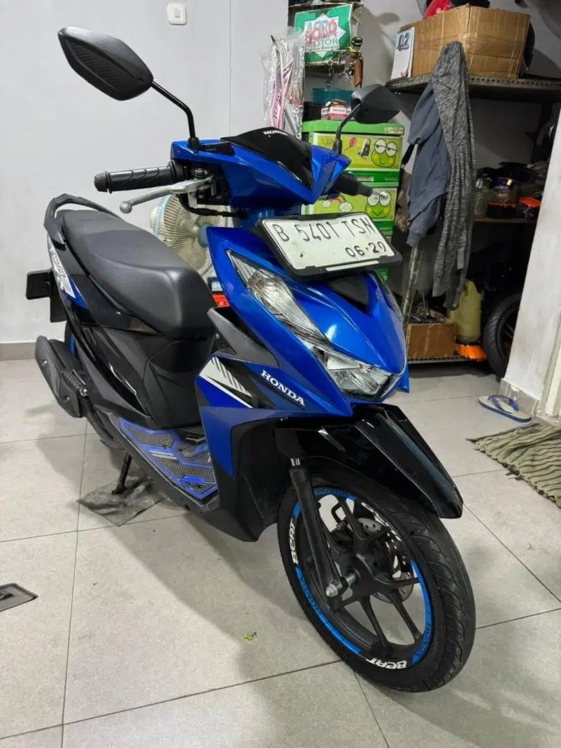 Beat LED CBS 2024 Bln 6 Istimewa Seperti Baru Low Km 5rb ABBA