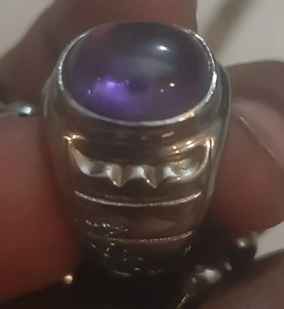 Batu kecubung amethyst / kalimantan