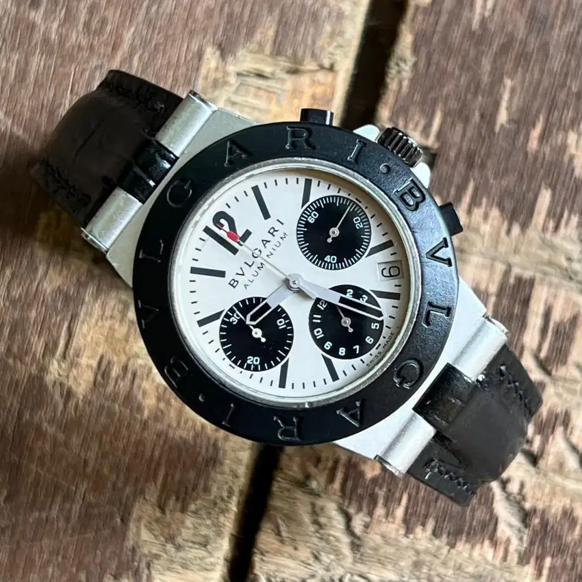 Bvlgari diagono alumunium chronograph