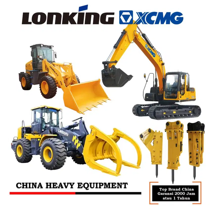 LONKING XCMG Hydraulic Breaker Excavator Wheel Loader Top Brand China