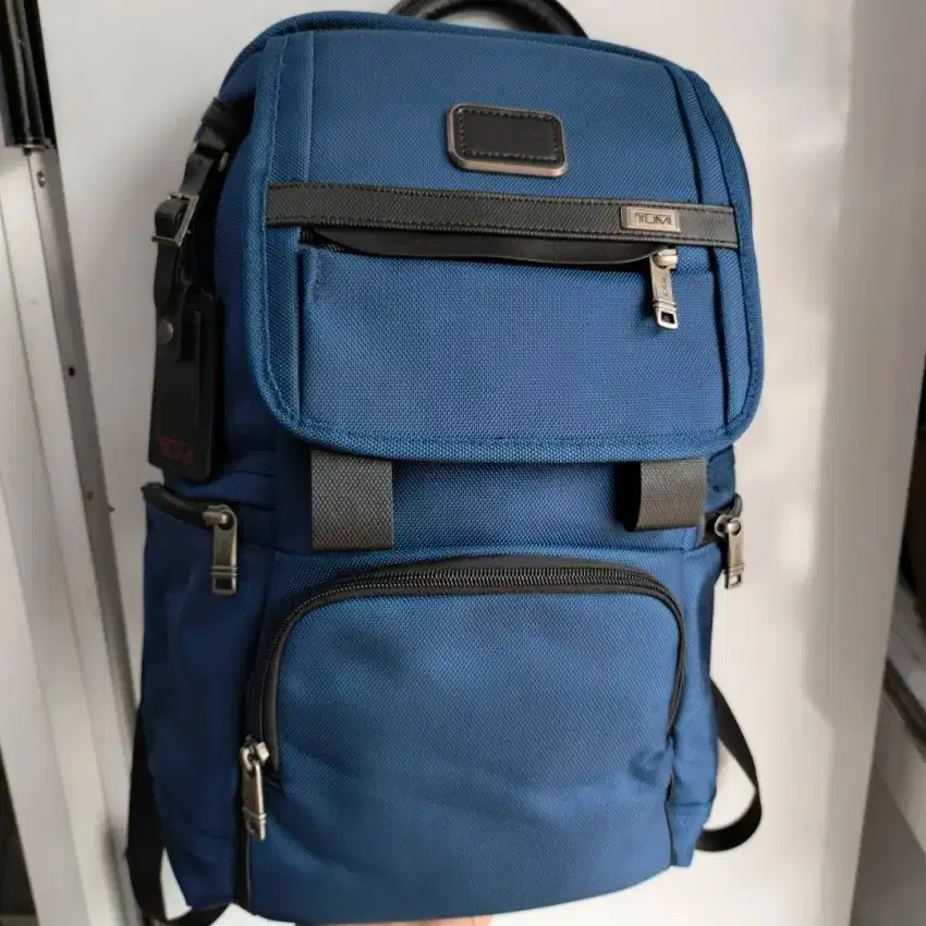 Tumi alpha 3 flap backpack tas ransel