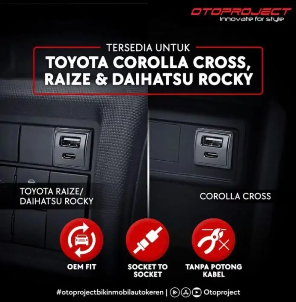 Fast Charging Raize, Rocky. Zenix