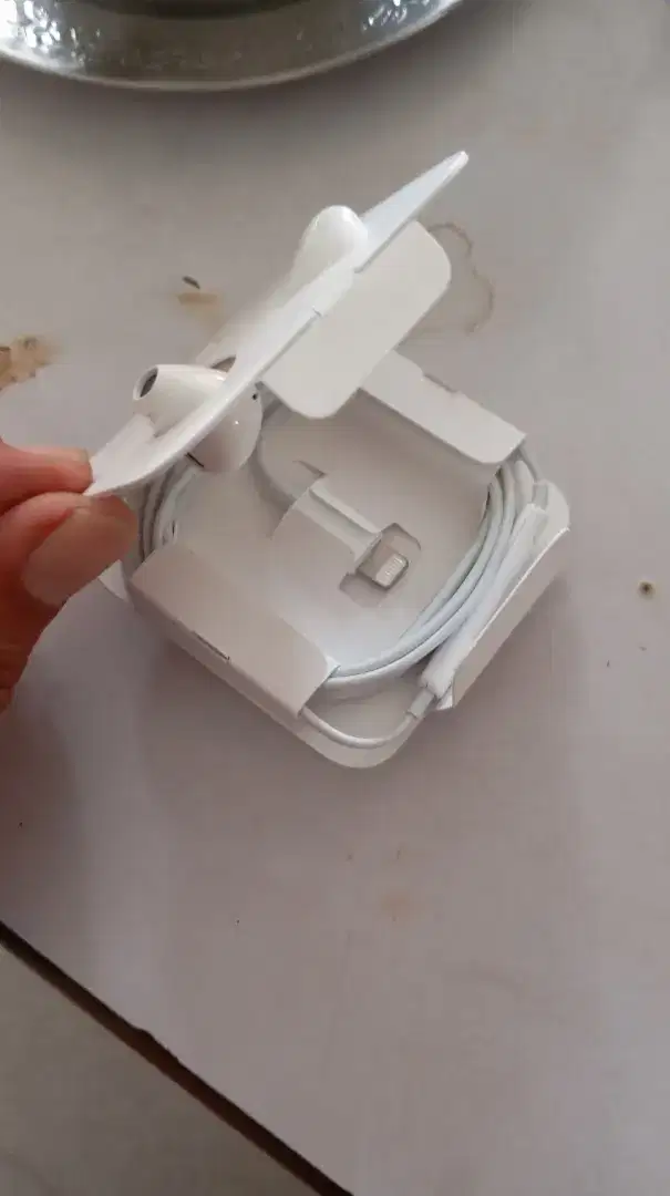 Handsfree Head Set Apple iPhone Original cabutan Lightning 100% baru