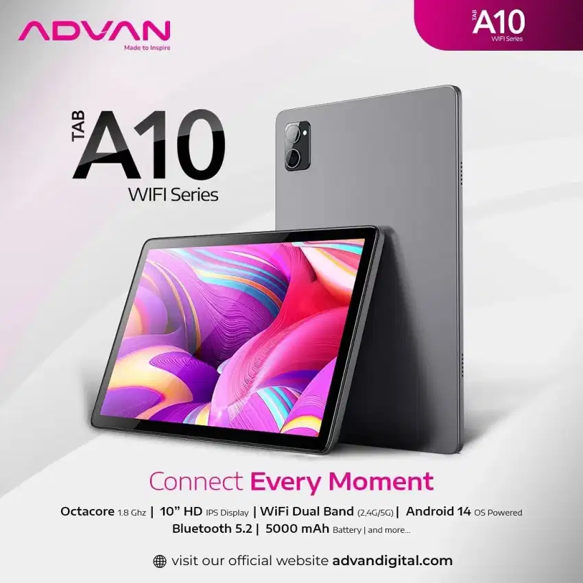 ADVAN TAB A10 WIFI RAM 4/64GB