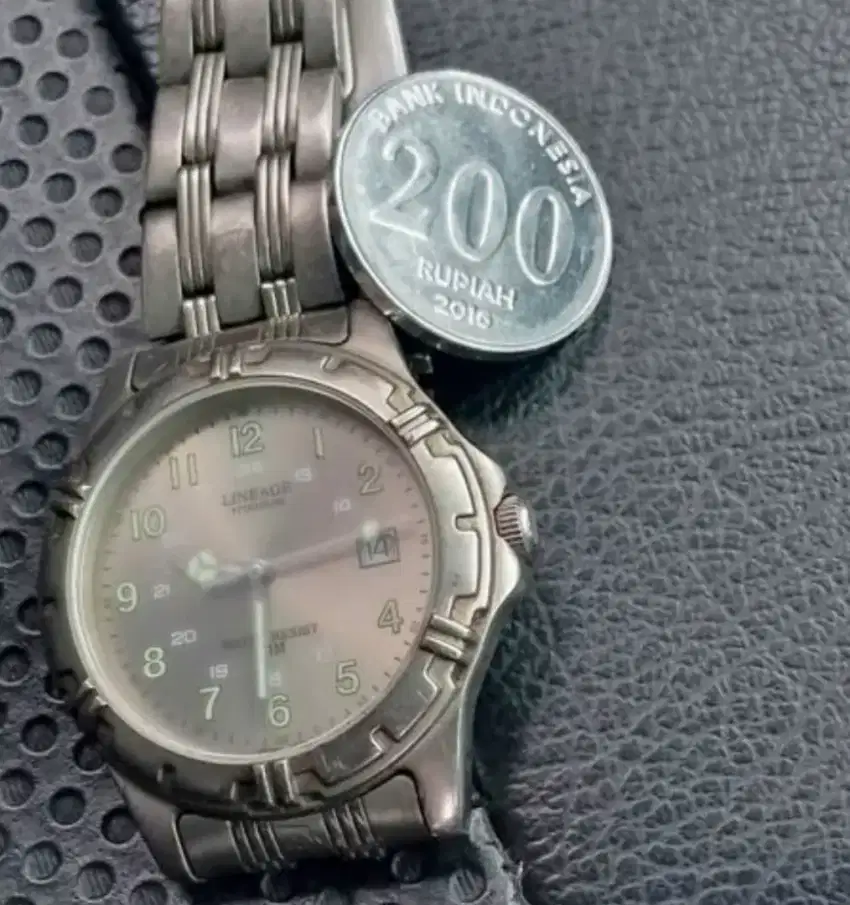 Jam tangan casio line age titanium