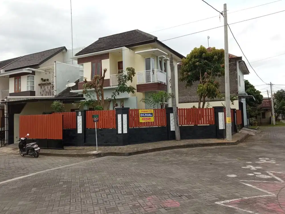 Rumah Hook di Klaten Tanah Luas Lingkungan Nyaman Dekat Ke Mana Mana